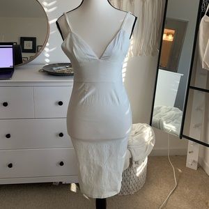 Tobi white dress XS
